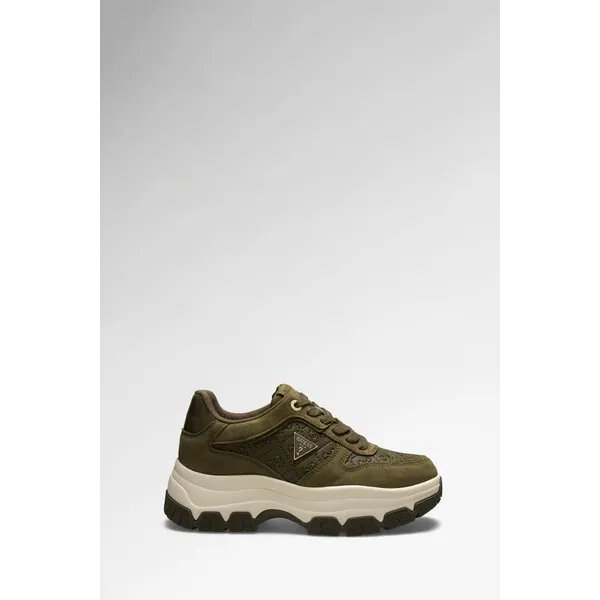 Guess Beneto Suede Groen, foto 2 van 3