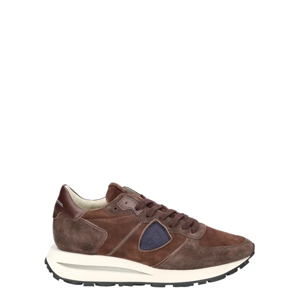 Philippe Model Tklu Tropez Haute Low Suede DM23 Brown, vergelijk prijzen bij 1 winkel