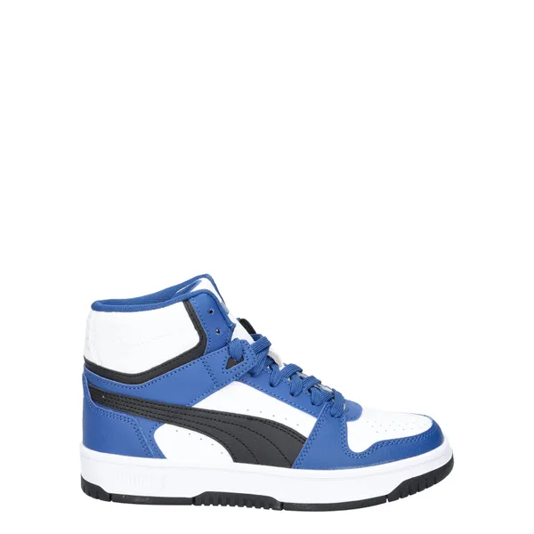 Puma Rebound Slam Mid Blue White Kids, vergelijk prijzen bij 1 winkel