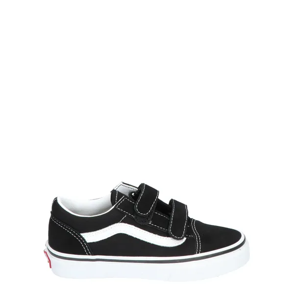 Vans Old Skool Velcro Black True White Kids, vergelijk prijzen bij 1 winkel