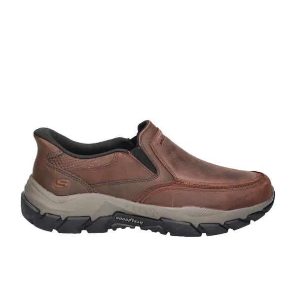 Skechers Slip-In Relaxed Fit Santoro Archaic Brown, vergelijk prijzen bij 1 winkel