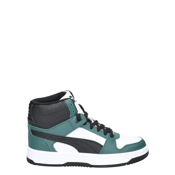 Puma Rebound Slam Mid Green White Kids, vergelijk prijzen bij 1 winkel
