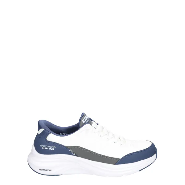 Skechers Slip Ins Contour Foam White Navy, vergelijk prijzen bij 1 winkel