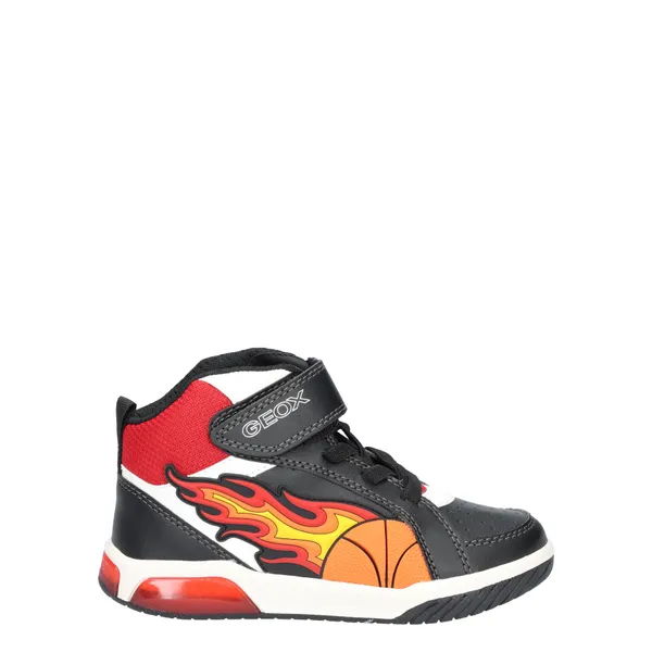 Geox Inek Boy Baseball Black Red, vergelijk prijzen bij 1 winkel
