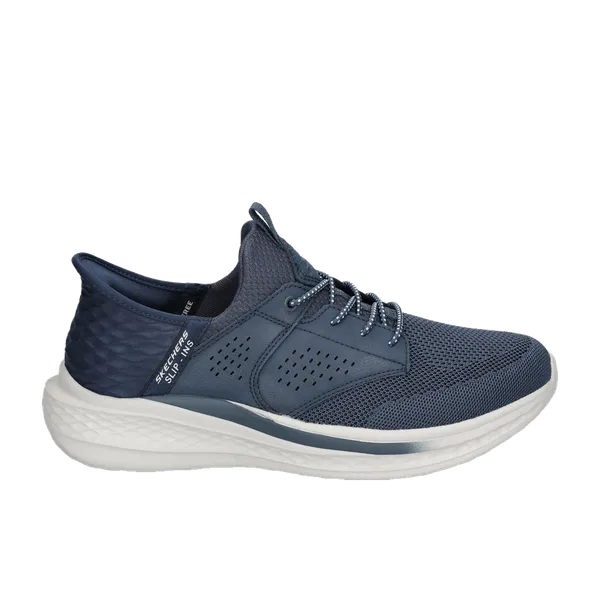Skechers Slip Ins Relaxed Fit Navy, vergelijk prijzen bij 1 winkel