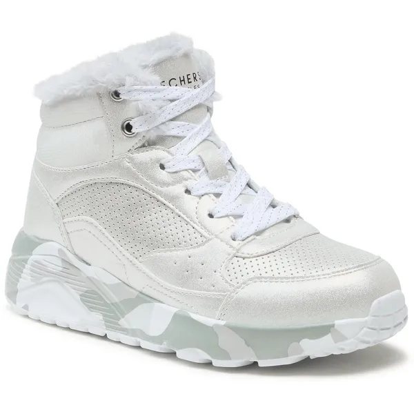 Uno Lite Camo Dazzle Skechers Grijs Kids, vergelijk prijzen bij 1 winkel