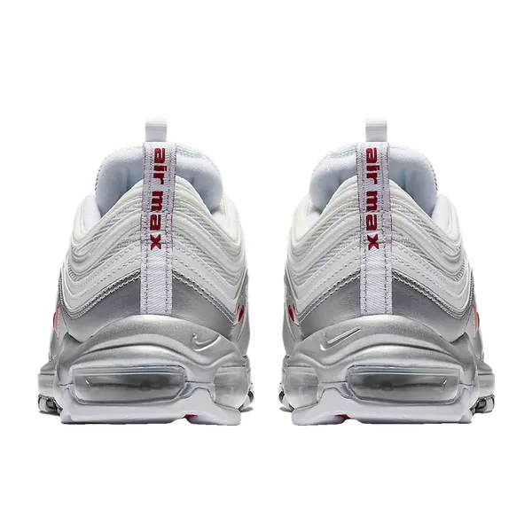 Nike Air Max 97 QS Wit/Metallic Silver/Zwart/Varsity Red, vergelijk prijzen bij 1 winkel