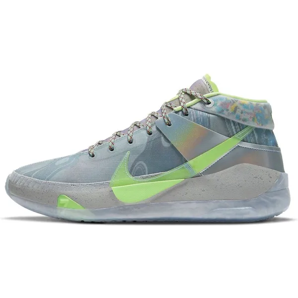 Nike KD13 "Play for the Future" Platinum Tint/Metallic Silver/Royal Pulse/Barely Volt Wit/Grijs KD13 'Play, vergelijk prijzen bij 1 winkel