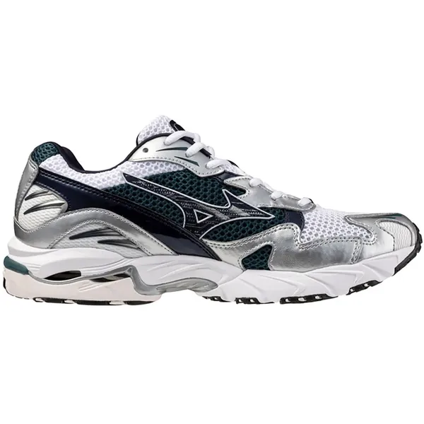 Mizuno Wave Rider 10 White/BaritoneBlue/DeepTeal (Wit), vergelijk prijzen bij 1 winkel