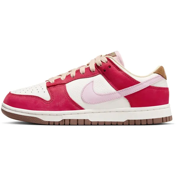 Nike Dunk Low PRM Bacon Wit/Rood, foto 2 van 2