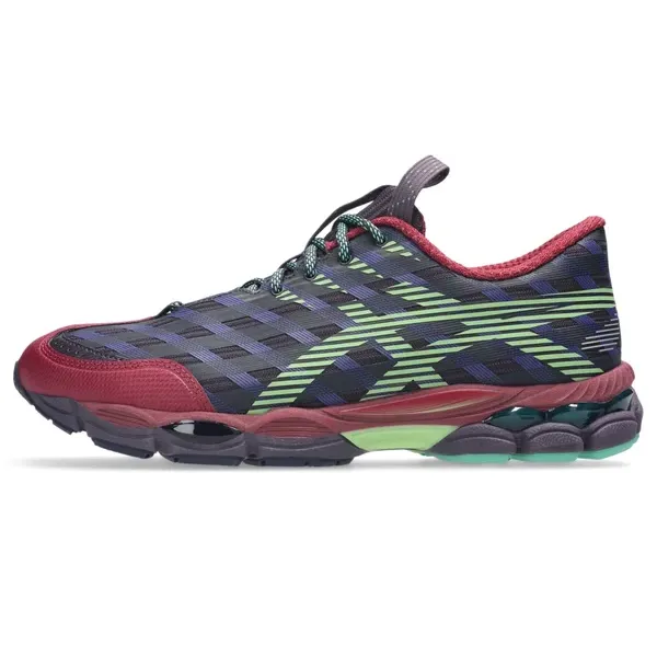 ASICS US8-S GEL-SJ33 Kiko Kostadinov Deep Plum/Fresh Grass, vergelijk prijzen bij 1 winkel