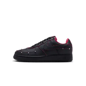 Nike Air Force 1 '01 Nightmare 'Black/Gym Red-Metallic Silver'