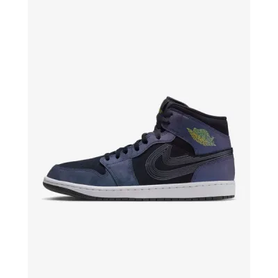 Jordan Air Jordan 1 Mid SE Space Jam 'Purple/Black/Green'