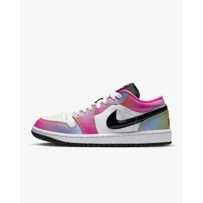 Jordan Air Jordan 1 Low SE WMNS Lola Bunny 'White/Laser Pink-Yellow Zest-Black'