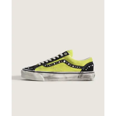 Vans Old Skool 36 Pearlized 'Pearlized Black/Fluro Lime'
