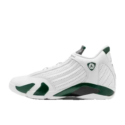 Jordan Air Jordan 14 Forest Green 'White/Black/Deep Forest Green/Graphite'