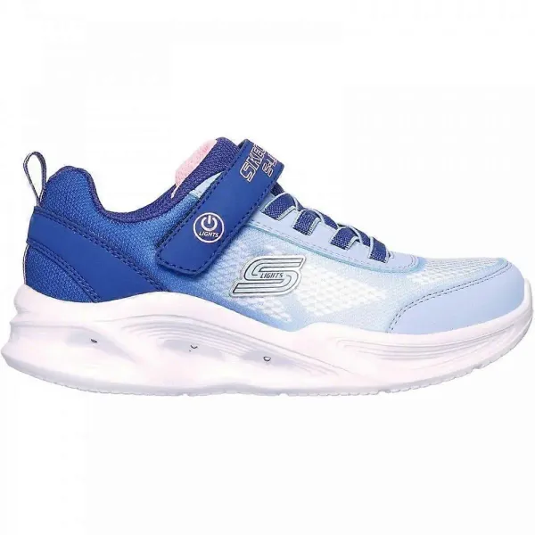 Skechers S-Lights: Sola Glow-Ombre Deluxe Blauw, vergelijk prijzen bij 1 winkel