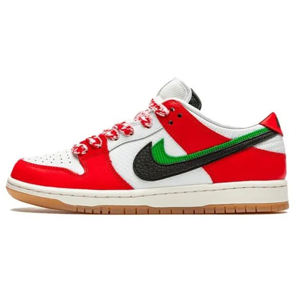 Nike SB Dunk Low Frame Skate Habibi White/Black-Green-Red-Gum, foto 2 van 2