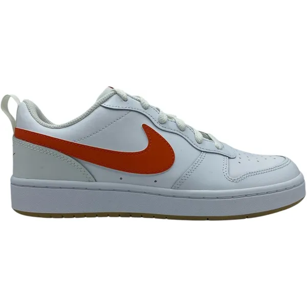 Nike Court Borough Low 2 Wit/Oranje, vergelijk prijzen bij 1 winkel