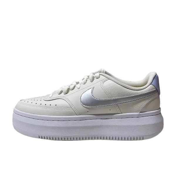 Nike Court Vision Alta Beige/Zilver/Wit, vergelijk prijzen bij 1 winkel