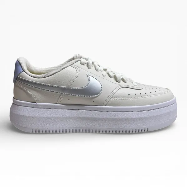 Nike Court Vision Alta Beige/Zilver/Wit, foto 2 van 2