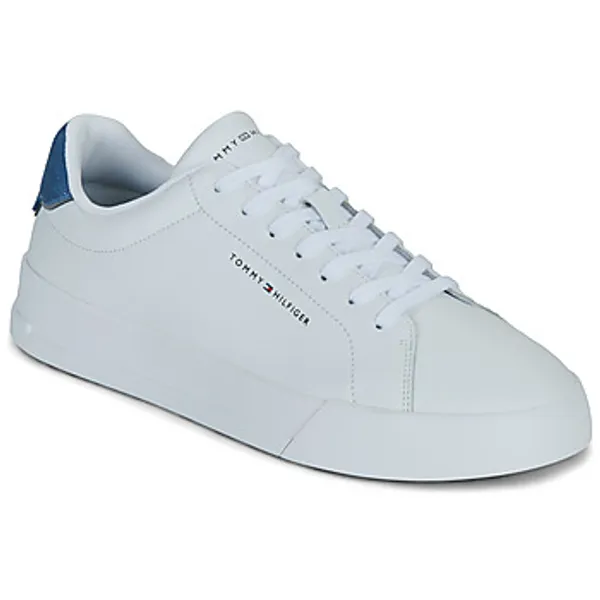Tommy Hilfiger TH Court Lth Detail Ess Wit, vergelijk prijzen bij 1 winkel