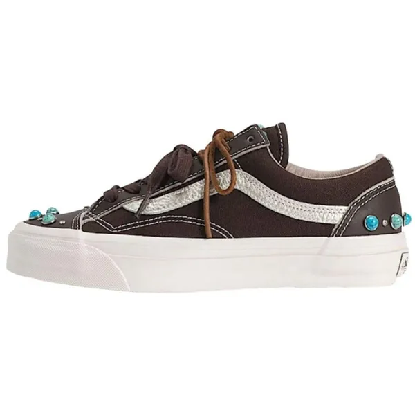 Vans Premium Old Skool Gemstone Mushroom Bruin/Wit, foto 2 van 2