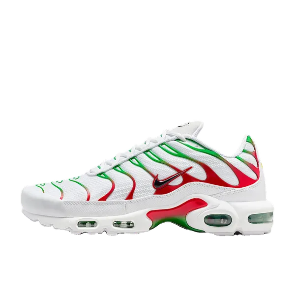 Nike Air Max Plus Wit/Kelly Green/University Red/Zwart, vergelijk prijzen bij 1 winkel
