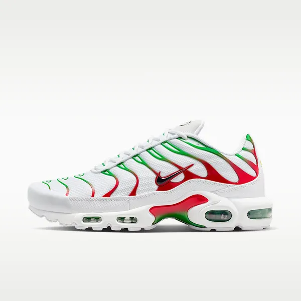 Nike Air Max Plus Wit/Kelly Green/University Red/Zwart, foto 2 van 2