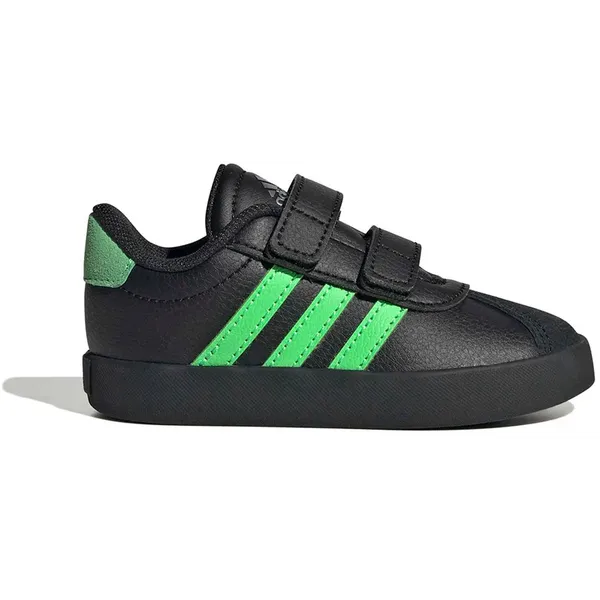 adidas VL Court 3.0 Core Black/Screaming (Zwart) Kids, foto 2 van 2