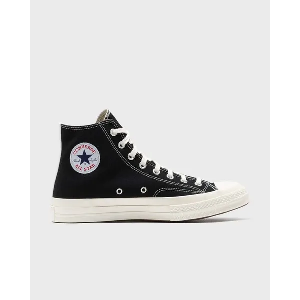 Comme des Garçons Play X Converse Chuck Taylor 70 Small Heart High Top Zwart, foto 4 van 5