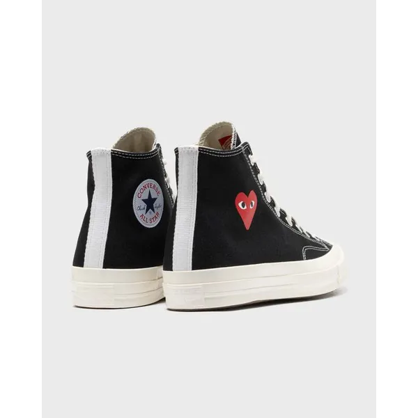 Comme des Garçons Play X Converse Chuck Taylor 70 Small Heart High Top Zwart, foto 5 van 5