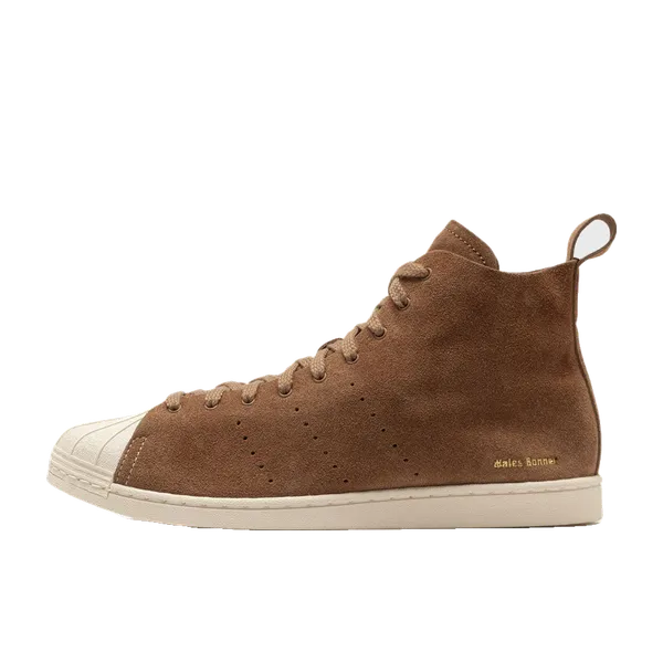 adidas X Wales Bonner Superstar Hi Bruin, vergelijk prijzen bij 2 winkels