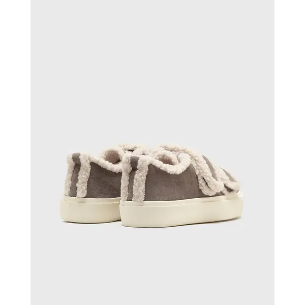Inuikii Shearling Low Velcro Grijs, foto 5 van 5