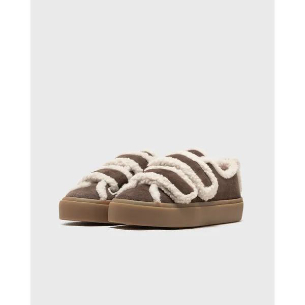 Inuikii Shearling Low Velcro Bruin, foto 2 van 5