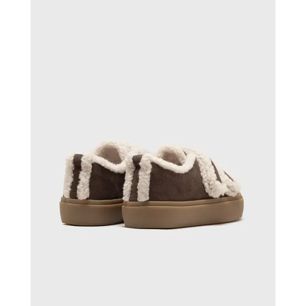 Inuikii Shearling Low Velcro Bruin, foto 5 van 5