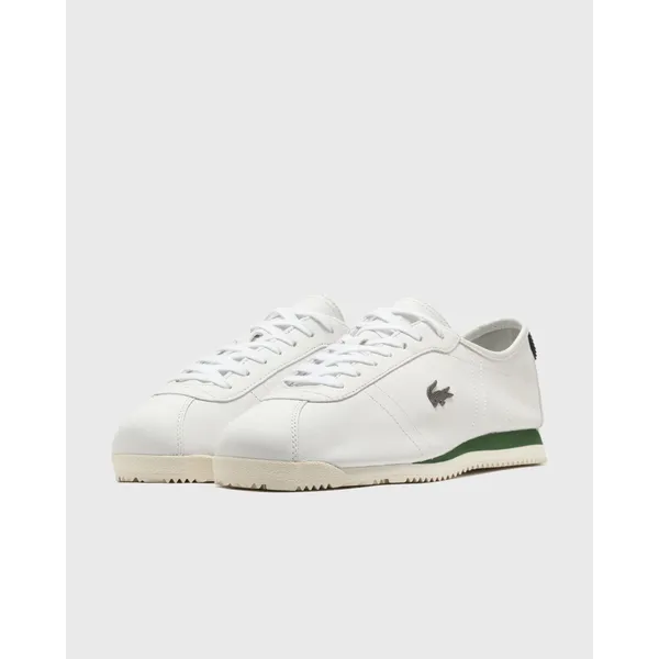 Lacoste Club-Low Leather Wit, foto 2 van 5