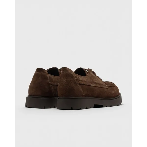 Birkenstock Highwood Moc Lace Low Suede Leather Bruin, foto 5 van 5