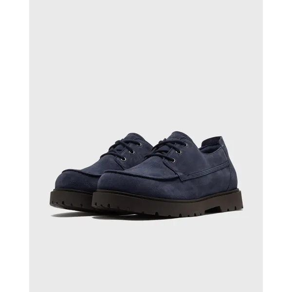 Birkenstock Highwood Moc Lace Low Suede Leather Blauw, foto 2 van 5