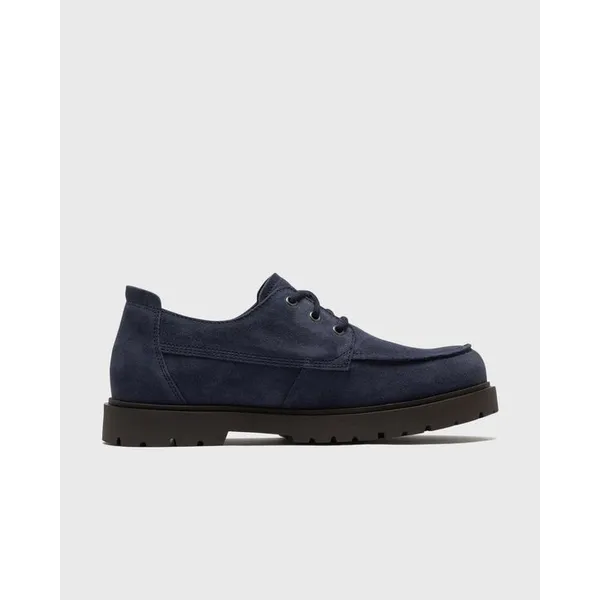 Birkenstock Highwood Moc Lace Low Suede Leather Blauw, foto 4 van 5