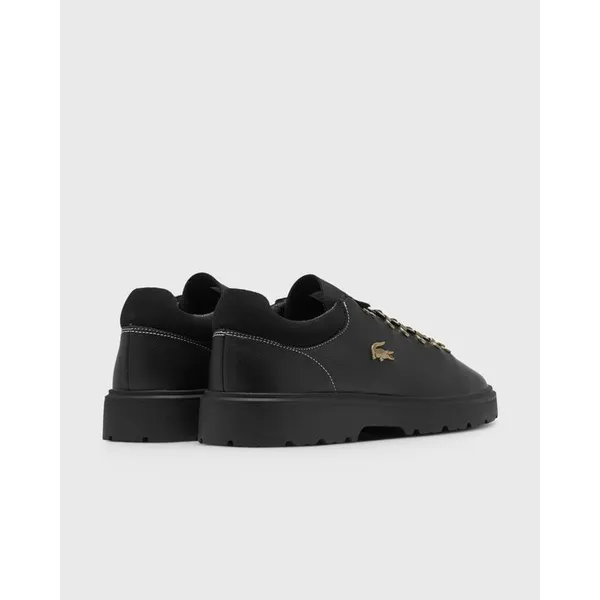 Lacoste Baseshot Winter Leather Zwart, foto 5 van 5