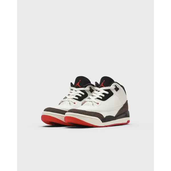 Air Jordan 3 Bruin/Wit Kids, foto 2 van 5