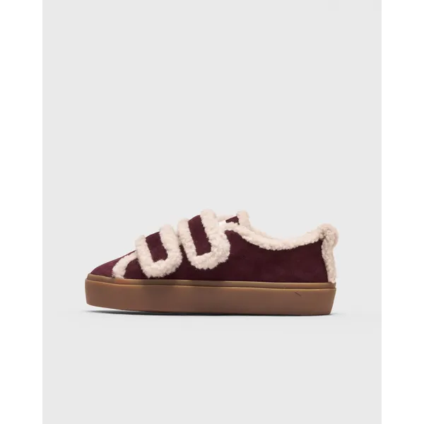 Inuikii Shearling Low Velcro Rood, vergelijk prijzen bij 1 winkel