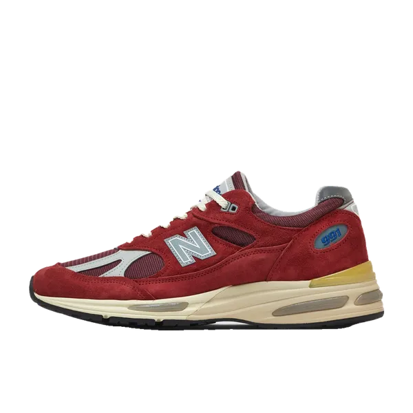 New Balance Made in UK 991V2 Vintage Sport Rood, vergelijk prijzen bij 2 winkels