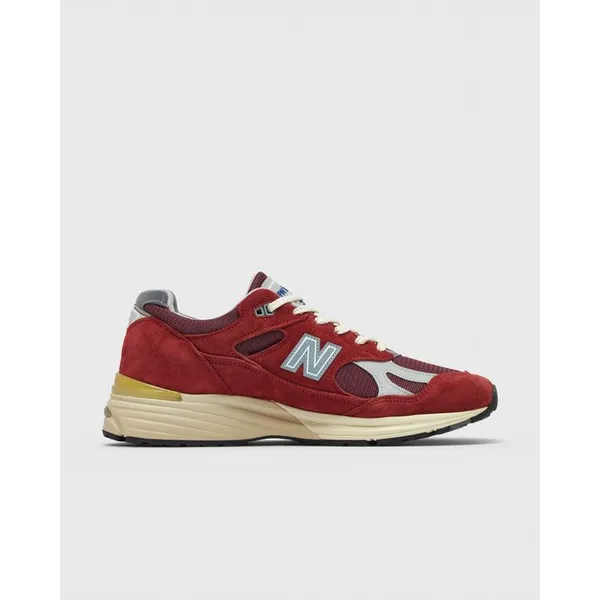 New Balance Made in UK 991V2 Vintage Sport Rood, foto 5 van 6