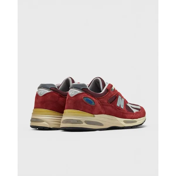 New Balance Made in UK 991V2 Vintage Sport Rood, foto 6 van 6