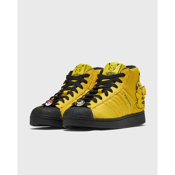 adidas X Pokemon Superstar II Mid Geel, foto 2 van 5