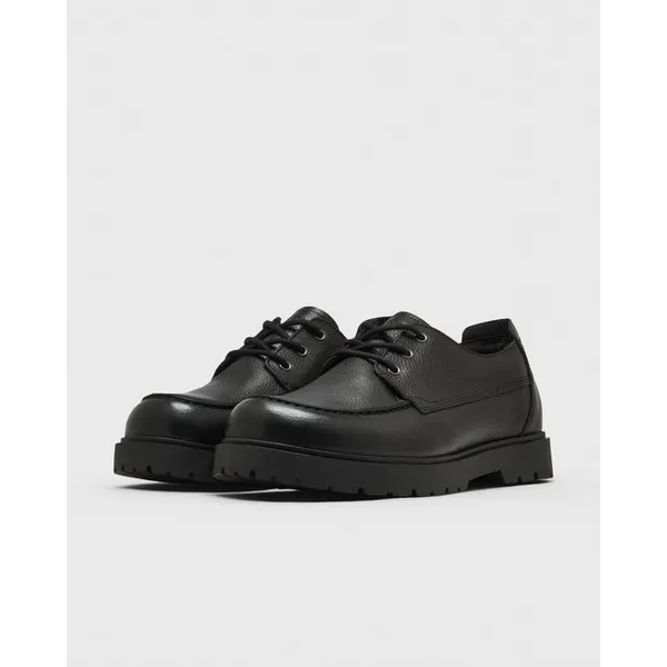 Birkenstock Highwood Moc Lace Leather Zwart, foto 3 van 5