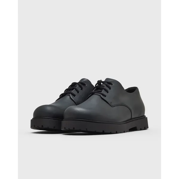 Birkenstock Highwood Lace Low Oiled Leather Zwart, foto 2 van 5
