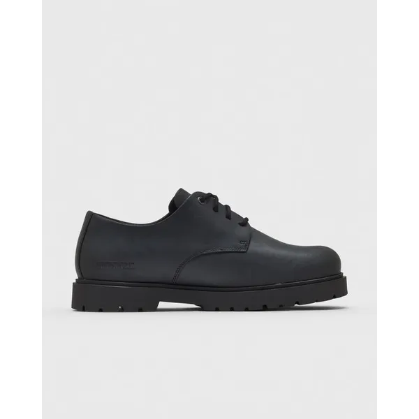 Birkenstock Highwood Lace Low Oiled Leather Zwart, foto 4 van 5